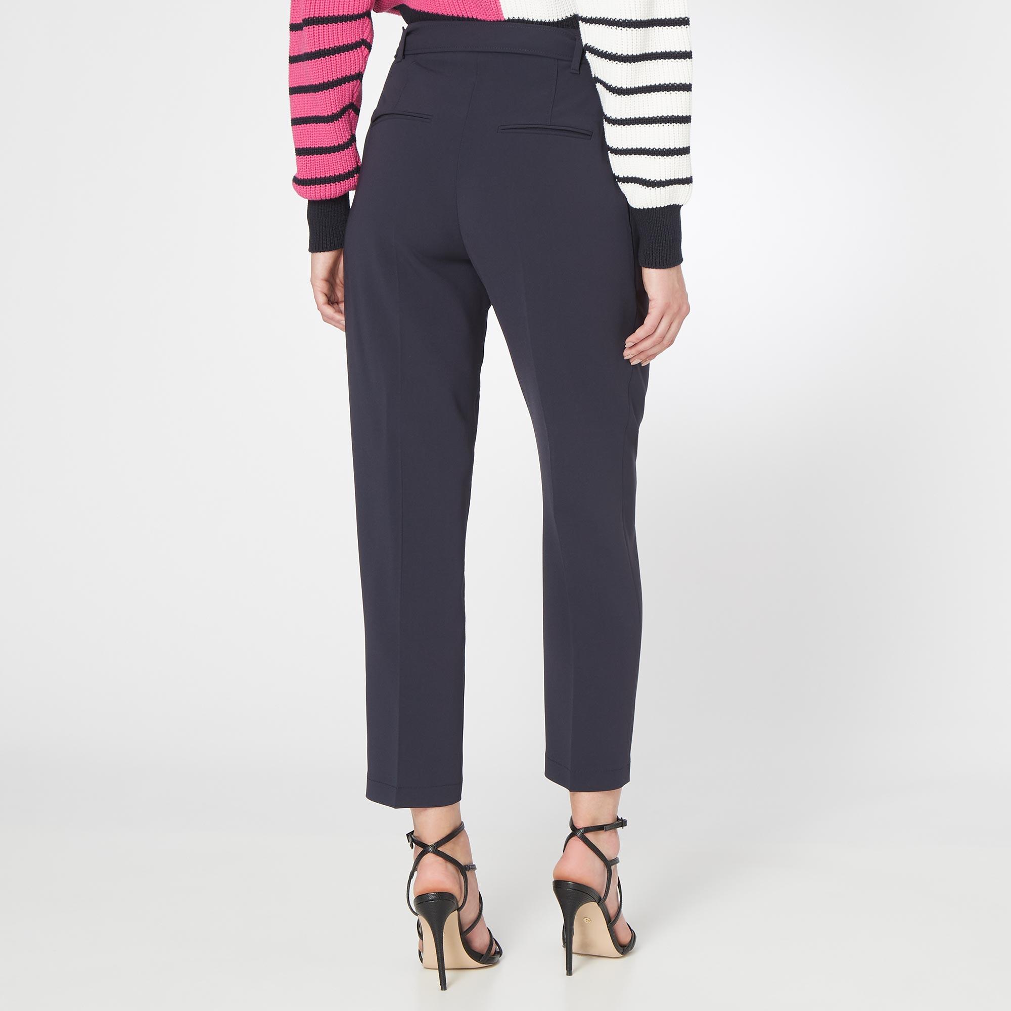 Tapia High-Waisted Belted Trousers